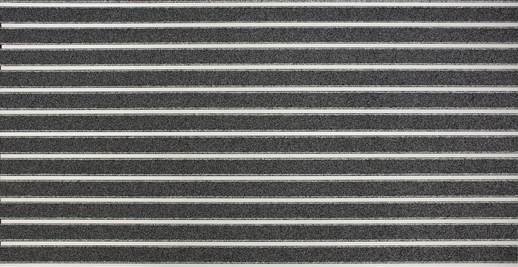 Aluminium Architectural Scraper Entrance Mat for High Traffic with Carpet Infill