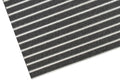 Aluminium Architectural Scraper Entrance Mat for High Traffic with Carpet Infill