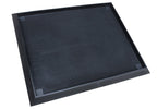 Rubber Foot Bath Mat 80 x 98cm Black