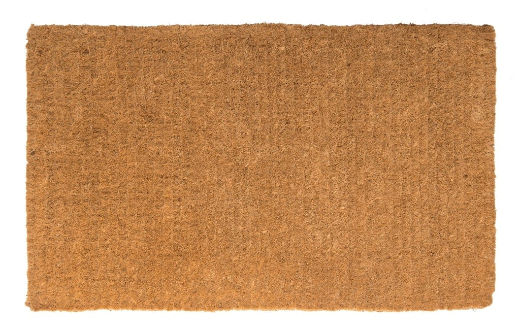 Coir Scraper Mat with Woven sides 61 x 100cm x 40mm Thick
