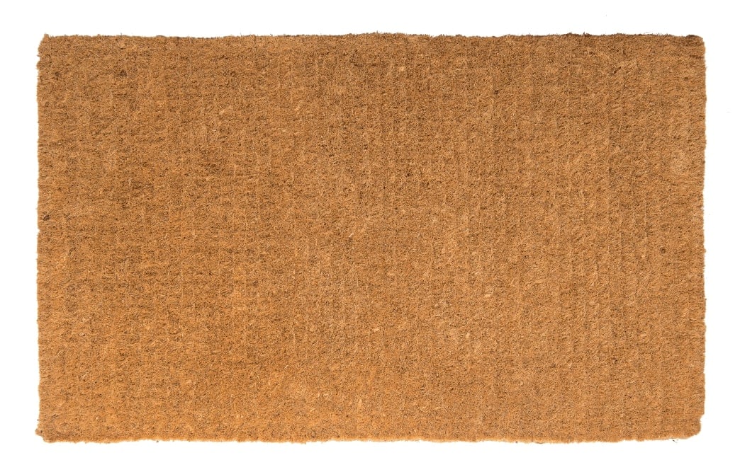 Coir Scraper Mat with Woven sides 61 x 100cm x 40mm Thick