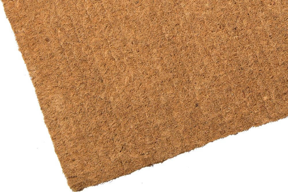 Coir Scraper Mat with Woven sides 61 x 100cm x 40mm Thick