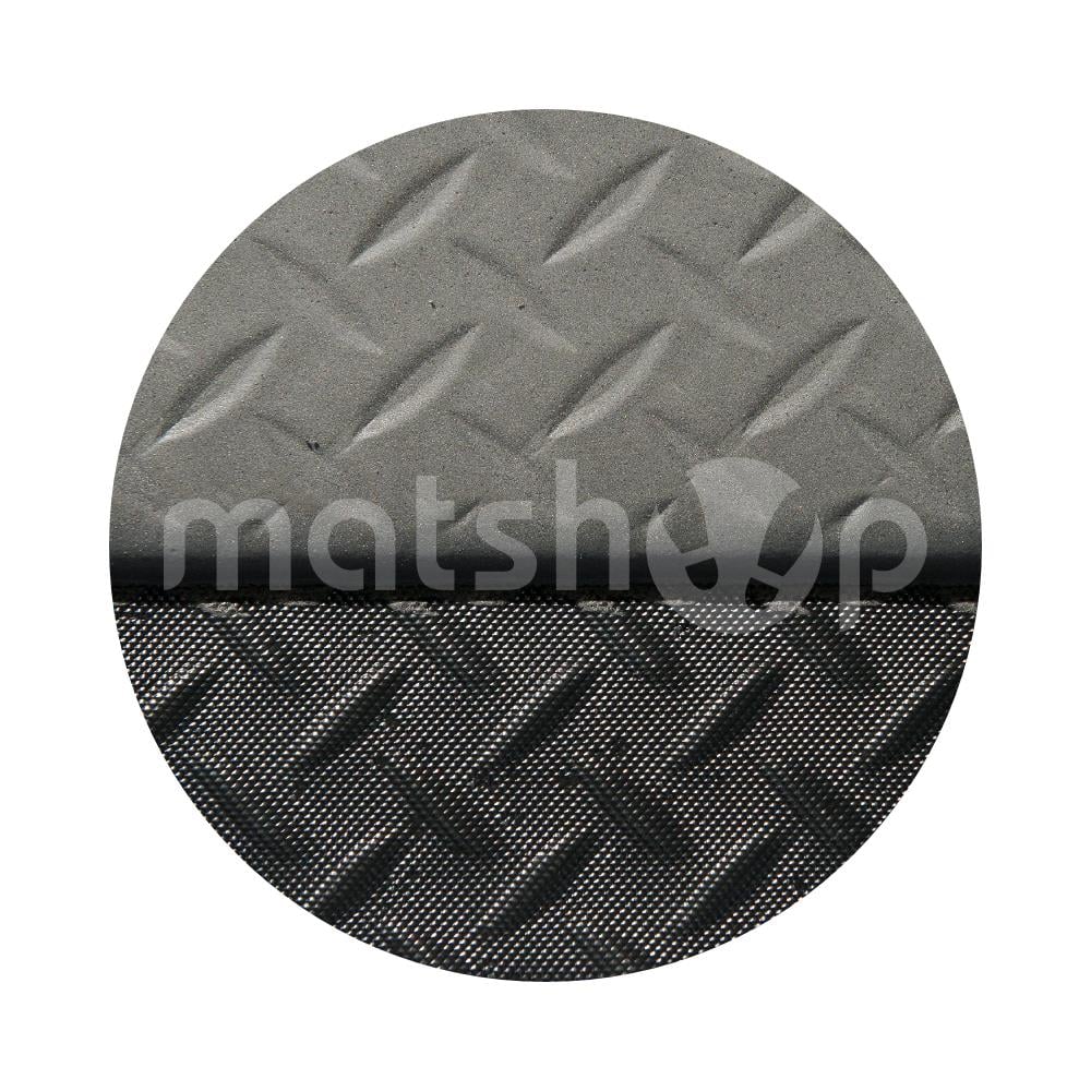 Durable PVC Surface Comfort Mat 90cm Wide Black