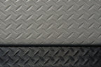 Durable PVC Surface Comfort Mat with Safety Borders 120cm Wide Black