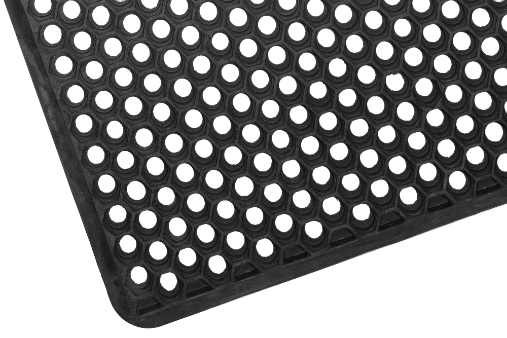 Economical Outdoor Rubber Scraper Mat 40 x 60cm