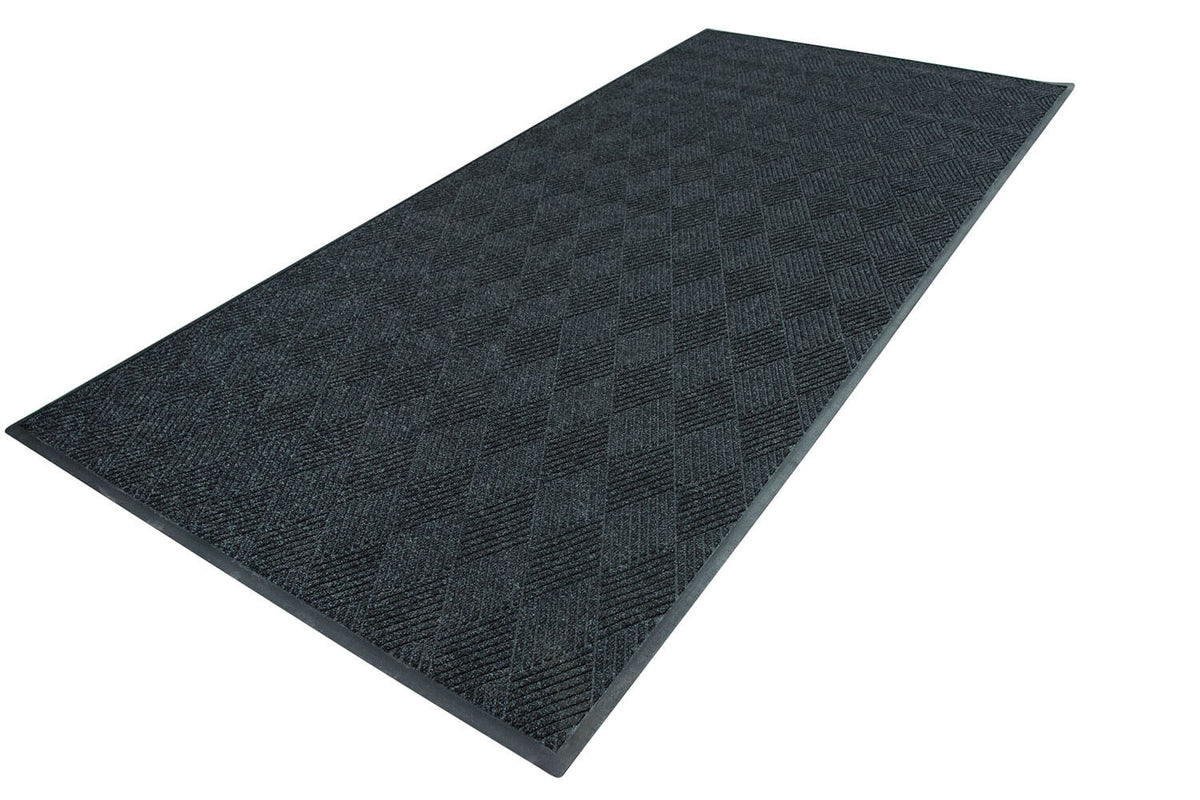 Water Hog Extra Heavy Duty High Absorbent Reinforced Rubber Backed Mat 1825x 6050cm Charcoal