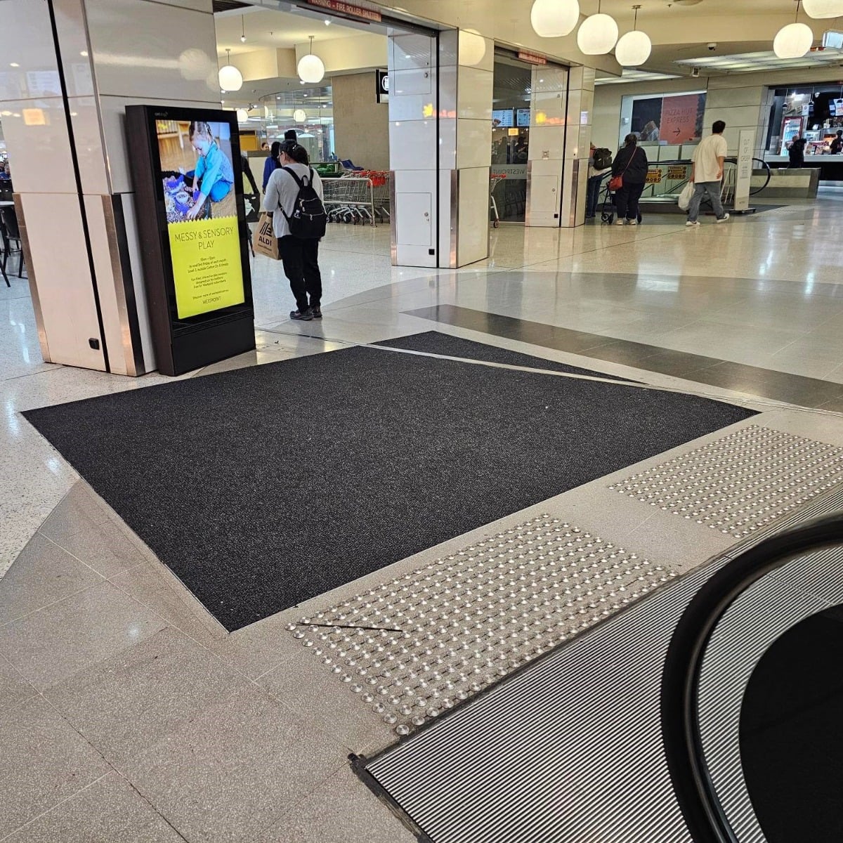 Heavy Duty Berber Needle Punch Commercial Entrance Mat with Rubberised Flexible Grab backing