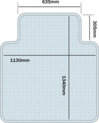 Heavy Duty Chair Mat for Carpet 12 Year Warranty 1130 x 1340mm