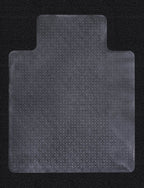 Heavy Duty Chair Mat for Carpet Without Underlay Carpet 1130 x 1340mm keyhole shape 12 Year Warranty
