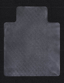 Heavy Duty Chair Mat for Carpet Without Underlay Carpet 1130 x 1340mm keyhole shape 12 Year Warranty