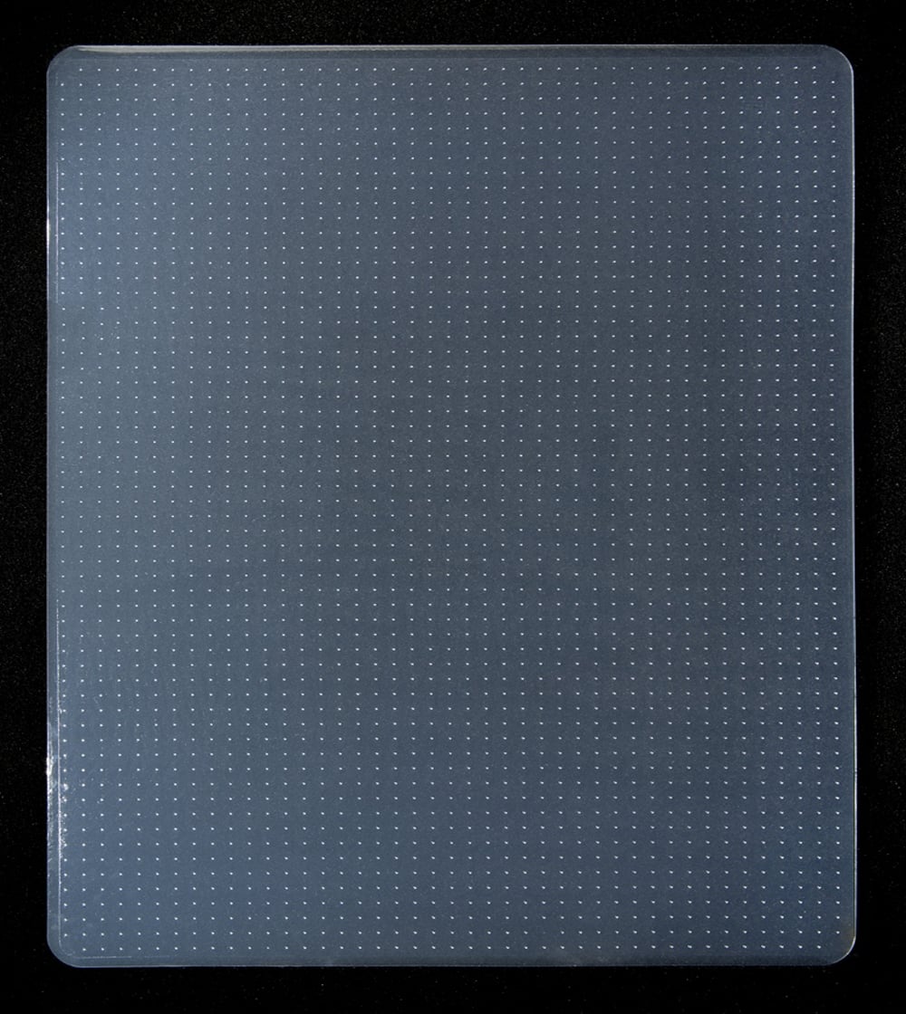 Heavy Duty Chair Mat for Carpet Without Underlay 1170 x 1500mm rectangle shape 12 Year Warranty