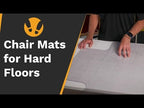 Heavy Duty Custom Size Chair Mat for Hard Floors 1200mm wide