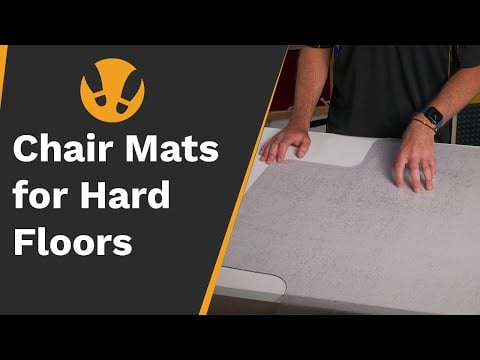 Heavy Duty Chair Mat for Hard Floors 1160 x 1510mm rectangle shape 12 Year Warranty