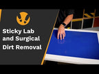 Sticky Lab and Surgical Dirt Removal Adhesive Mat Blue