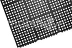 Interlocking Rubber Tile with holes 90 x 90cm