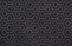 Luxe Building Code Compliant Eco Friendly Entrance Mat Hex Pattern Charcoal