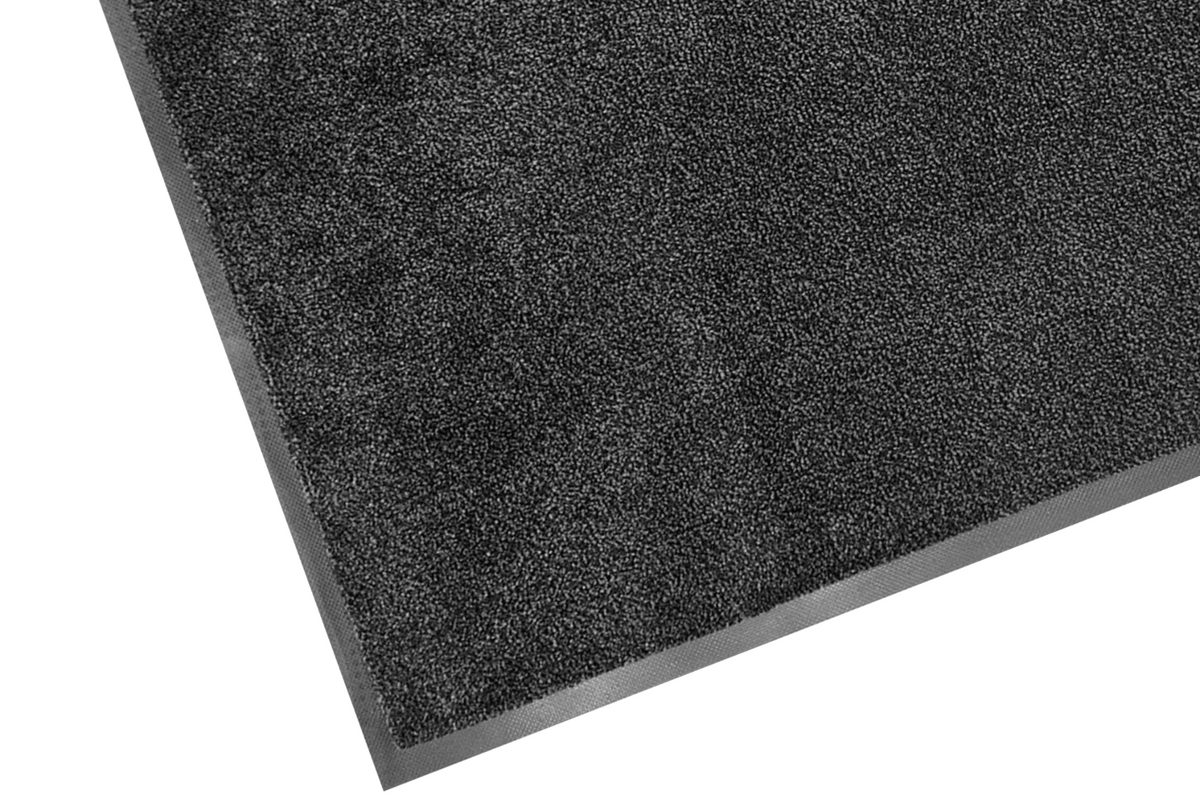 Nylon Twist Pile Rubber Backed Mat Charcoal