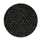 PVC Loop Pile Mat with Non Slip Rubberised Backing Black