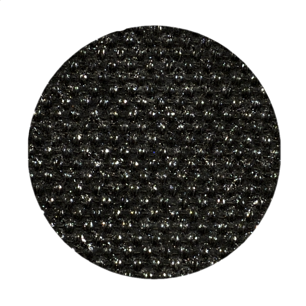 PVC Loop Pile Mat with Non Slip Rubberised Backing Black