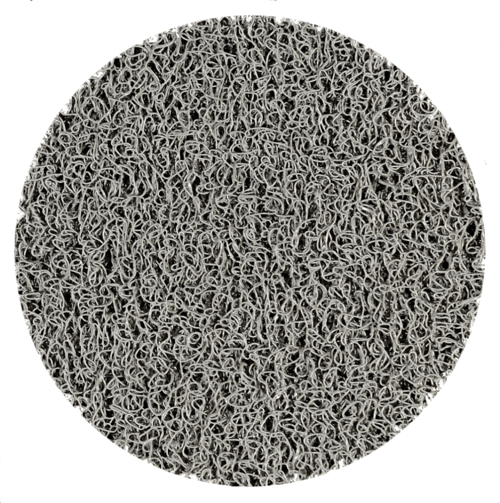 PVC Loop Pile Mat with Non Slip Rubberised Backing Grey