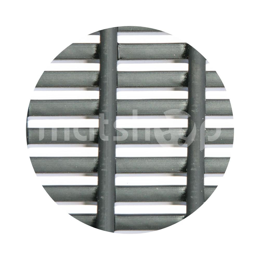PVC Tubular Matting Comfort Mat 90cm Wide Black