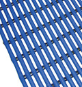 PVC Tubular Matting Comfort Mat 90cm Wide Blue