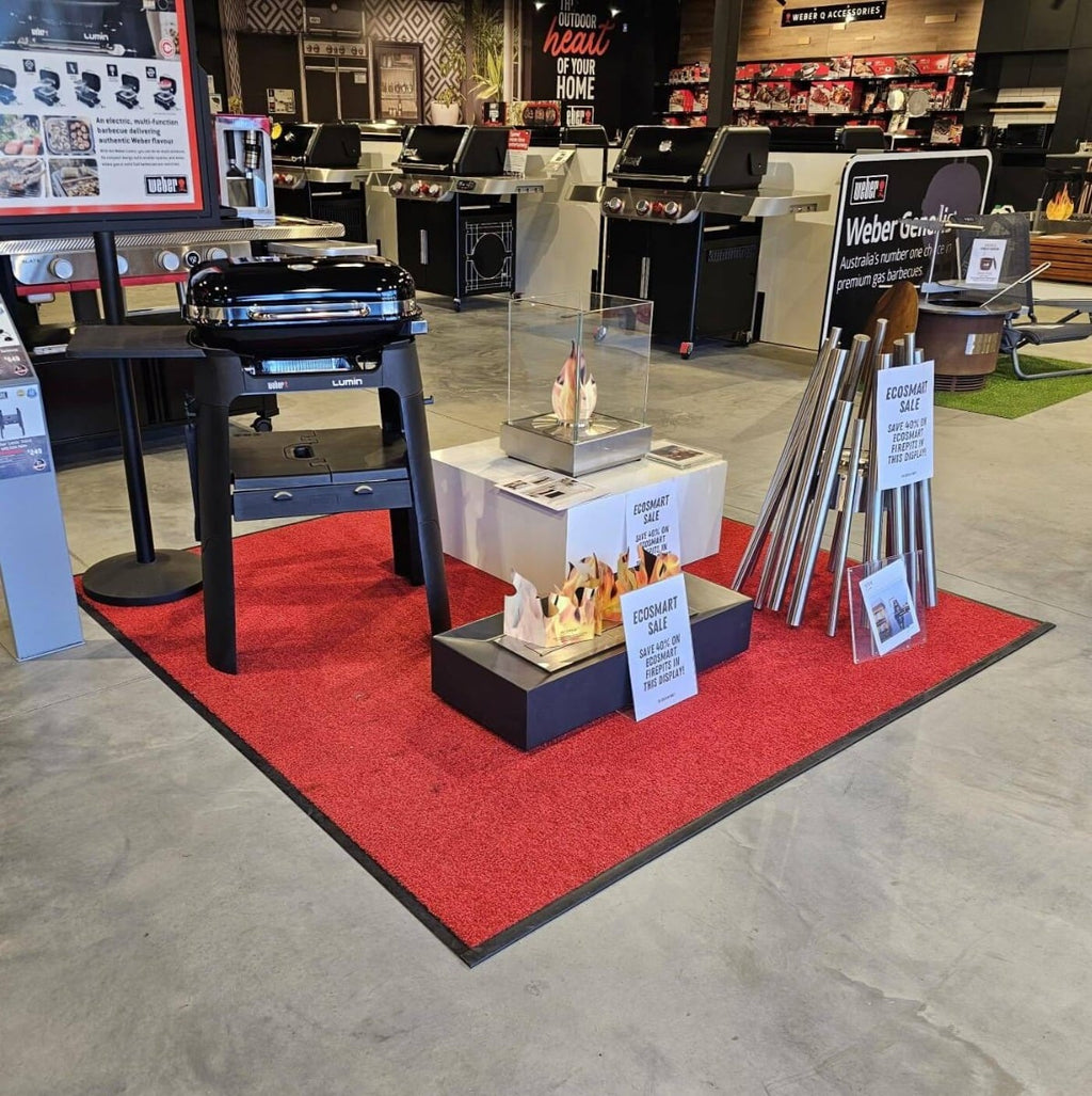 Red Carpet Runner with Rubber Backing for Heavy Traffic