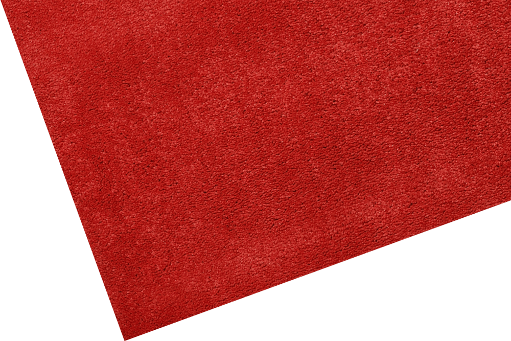 Red Carpet Runner with Rubber Backing for Heavy Traffic