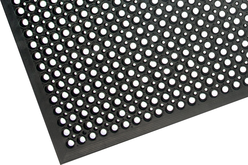 Rubber Safety Mat with Holes