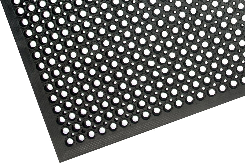 Rubber Safety Mat with Holes