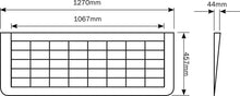 Rubber Wedge Threshold Ramps 1270 x 457 x 44mm