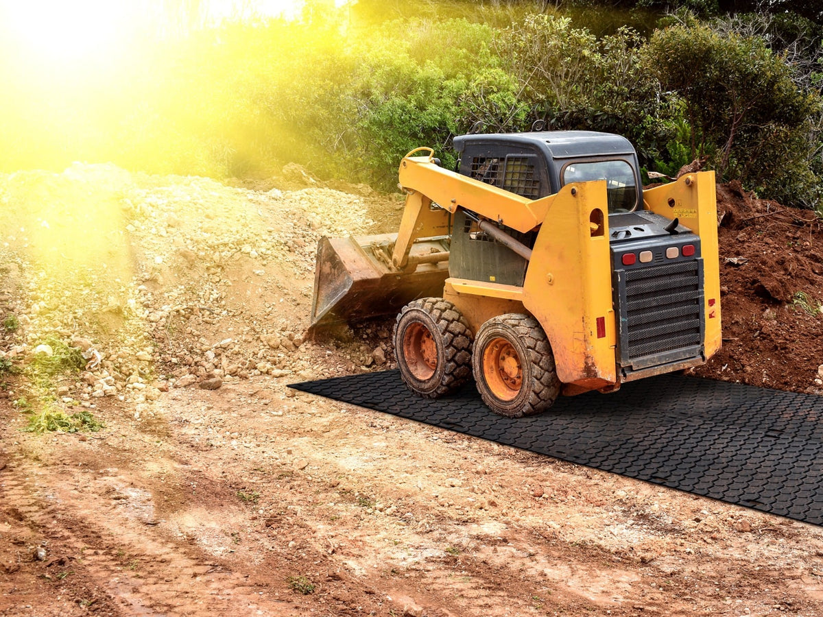 Heavy Duty Ground Protection Track Mat  1220 x 2440mm