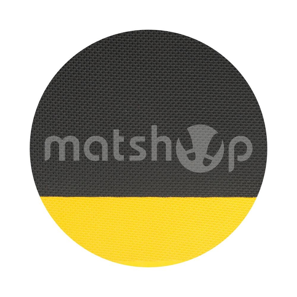 Ultra Comfort Nitrile Rubber Foam Non Slip Safety Mat Yellow Safety Borders