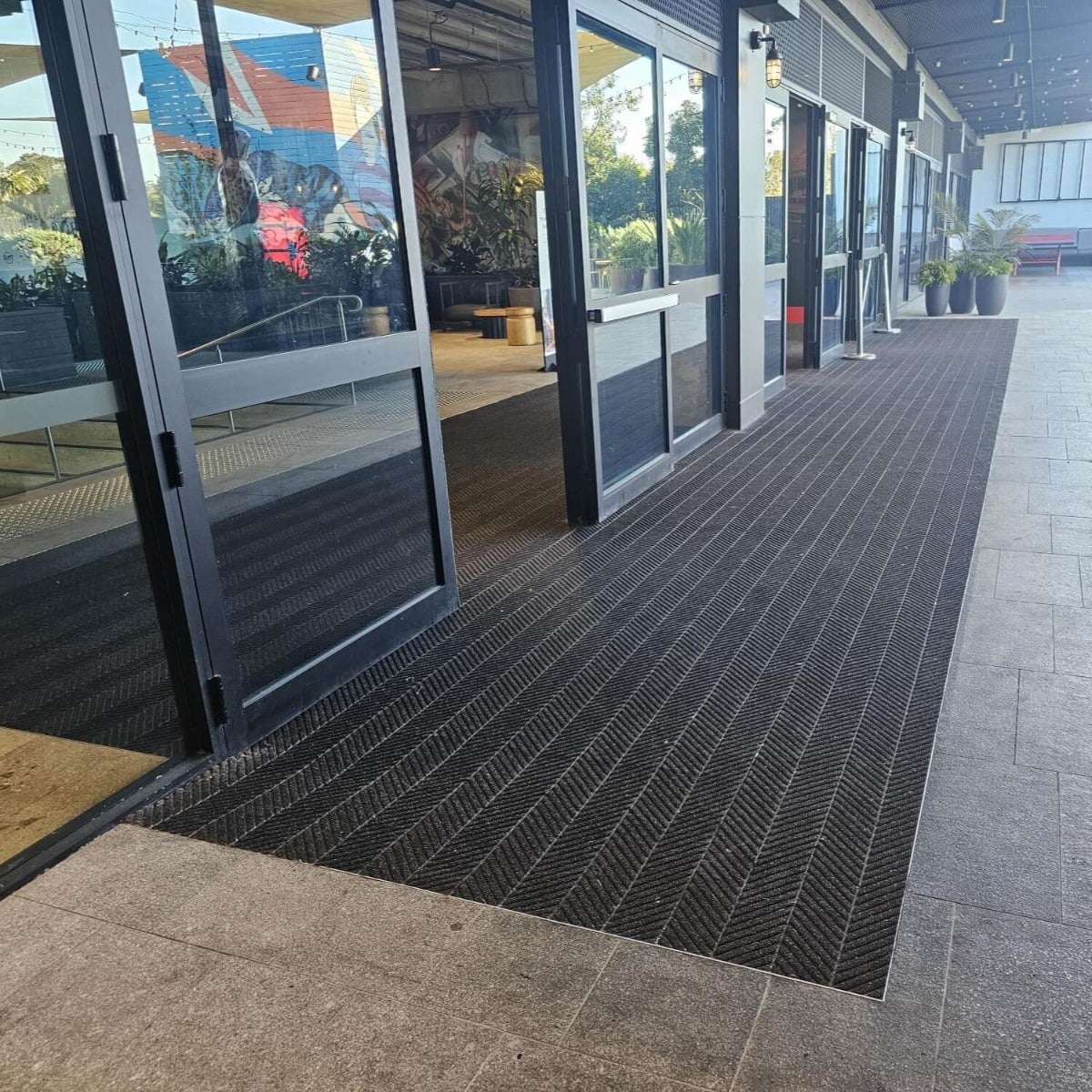 Premier High Traffic Eco Friendly Commercial Entrance Matting Charcoal