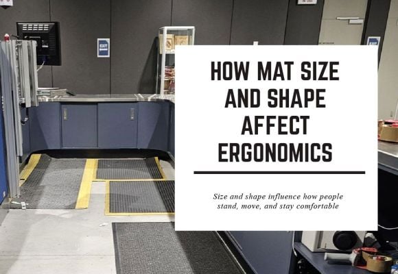 How Mat Size and Shape Affect Ergonomics