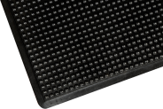 Bubble Surface Rubber Anti Fatigue Mat With Black Safety Border