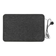 Heated Floor Mat Showing Whole Mat and Cord Plug and Switch