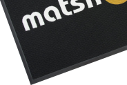 High Traffic Inlaid Berber Logo Mat