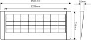 Rubber Wedge Threshold Ramps 1524 x 610 x 55mm