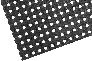 Close up image of Ute Mat with holes