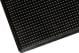 Bubble Surface Rubber Anti Fatigue Mat Runner With Safety Border Black 60cm Wide