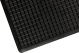 Grid Surface Moulded Rubber Anti Fatigue Comfort Mat Black Safety Border 