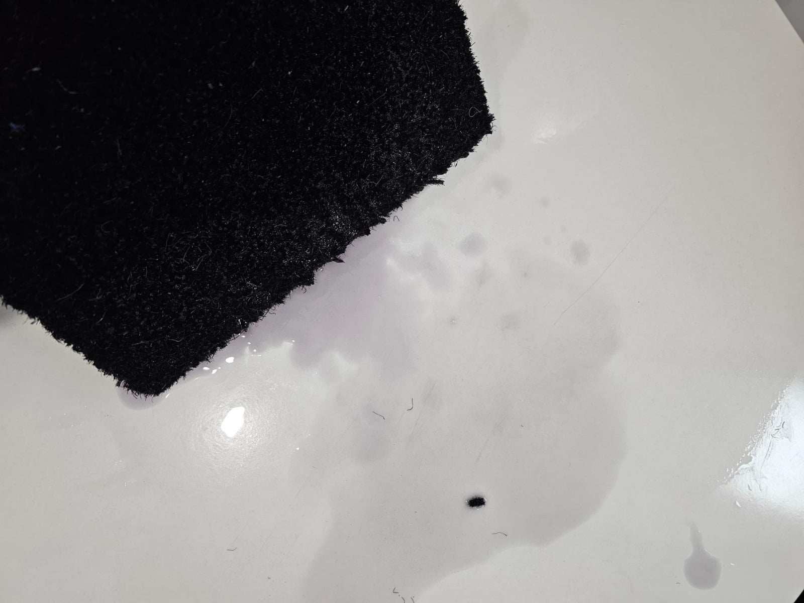 Colour Bleeding Out Of Black Coloured Coir Mat